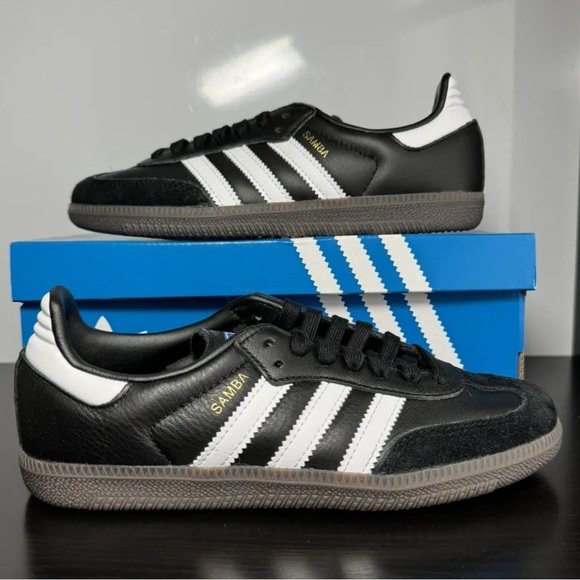 ADIDAS SAMBA BLACK WHITE 